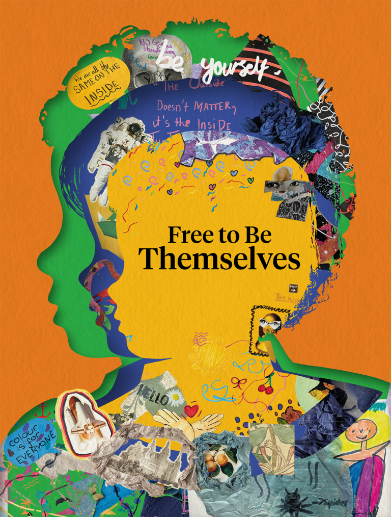 Cover of Free to Be Themselves, a report on gender stereotypes in primary schools