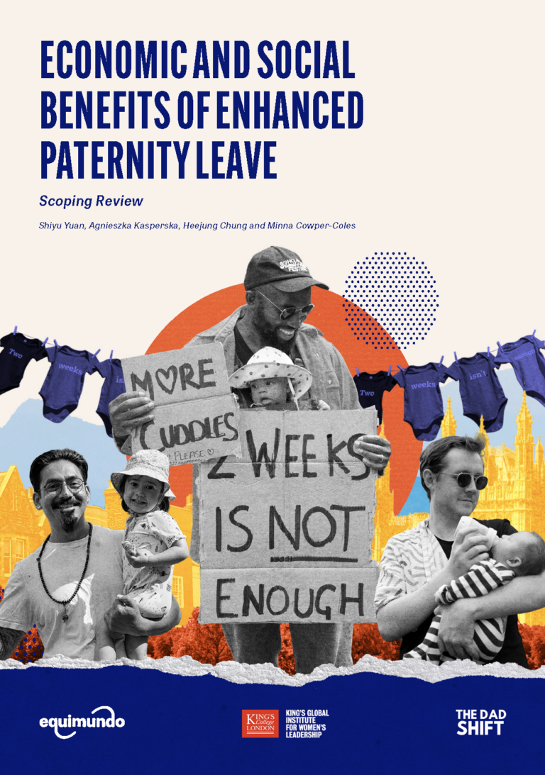 Cover of Economic and Social Benefits of Enhanced Paternity Leave: Scoping Review